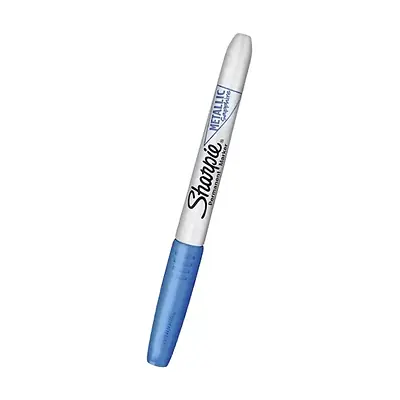 Marcador sharpie metalizado zafiro