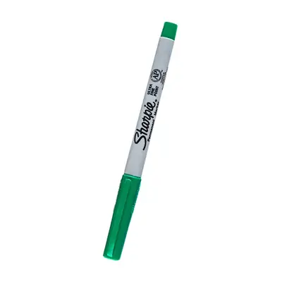 Marcador sharpie ultrafino verde