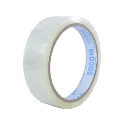 Cinta adhesiva transparente soco 24mm 50mts
