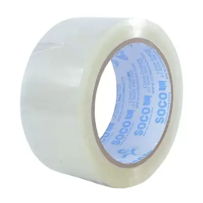 Cinta adhesiva transparente soco 48mm 100mts
