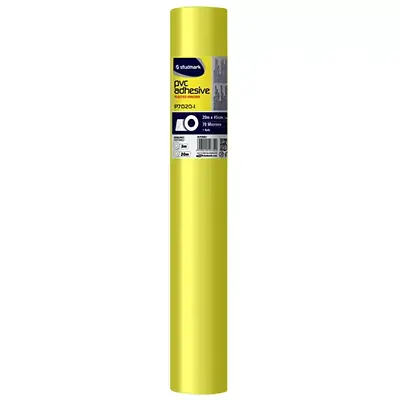 Rollo adhesivo studmark 20mts amarillo