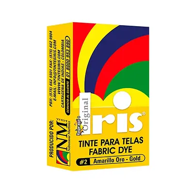 Tinte iris 9gr amarillo oro