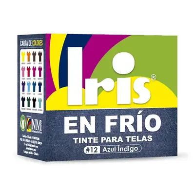 Tinte iris en frio 25gr azul indigo