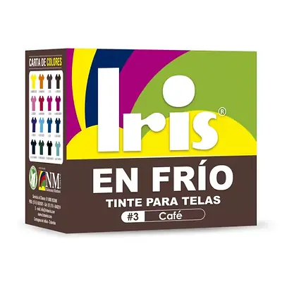 Tinte iris en frio 25gr café