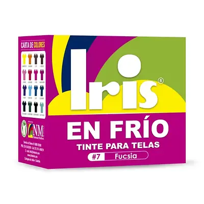 Tinte iris en frio 25gr fucsia