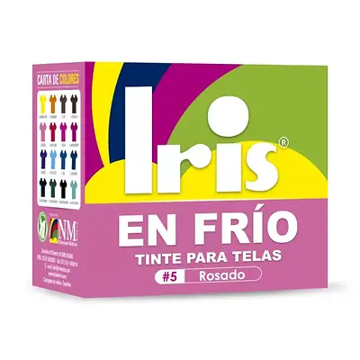 Tinte iris en frio 25gr rosado