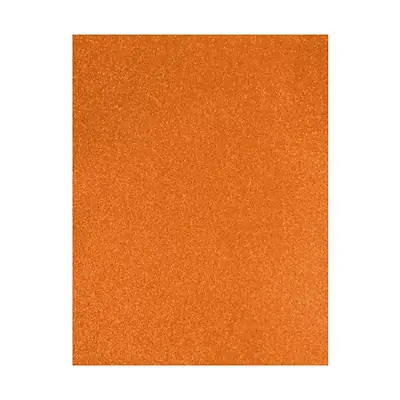 Fomi top line escarchado carta naranja