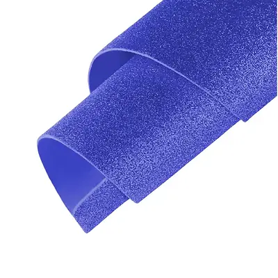 Fomi top line escarchado pliego azul rey