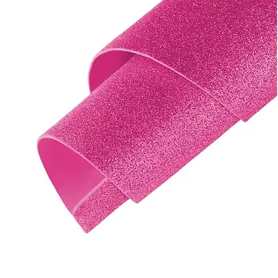 Fomi top line escarchado pliego fucsia
