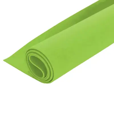 Fomi top line liso pliego verde limón