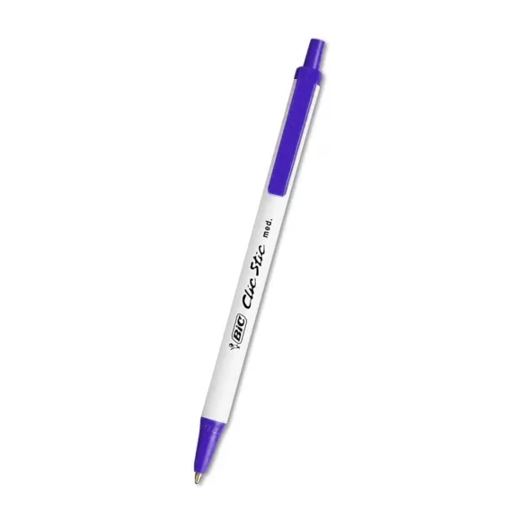 Bolígrafo Bic Clic Stic Morado