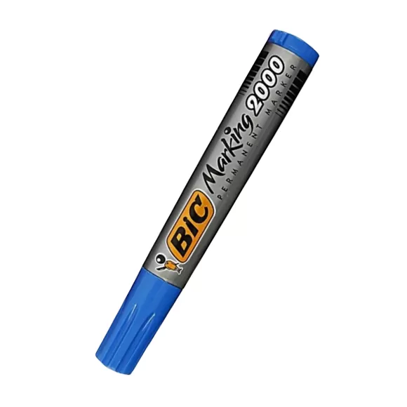Marcador Bic Permanente Azul
