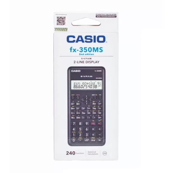 Imagen miniatura de calculadora casio cientifica fx350ms 1