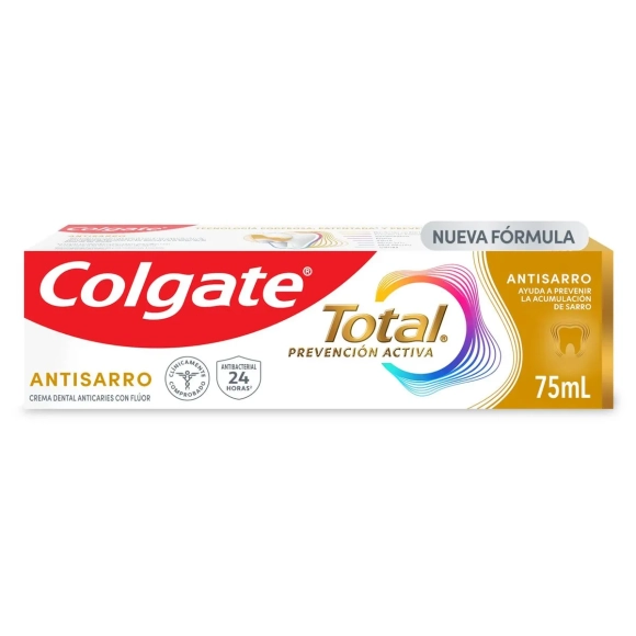 Crema Dental Colgate Total Antisarro Prevencion Activa