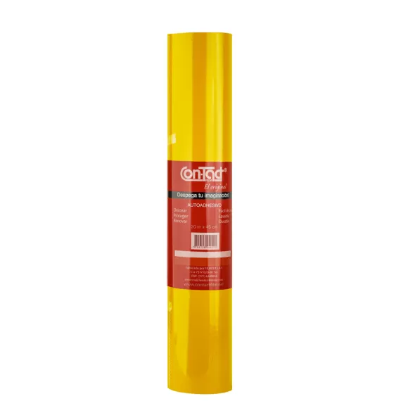 Rollo Adhesivo Contact 20mts Amarillo