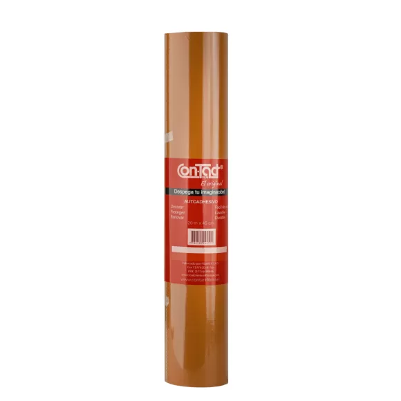 Rollo Adhesivo Contact 20mts Naranja Coral