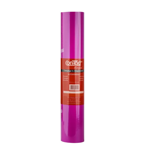 Rollo Adhesivo Contact 20mts Fucsia