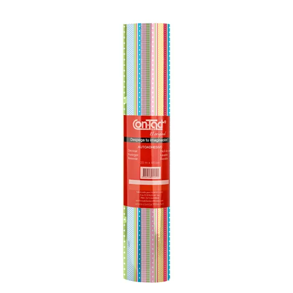 Rollo Adhesivo Contact Estampado 20mts Cintas