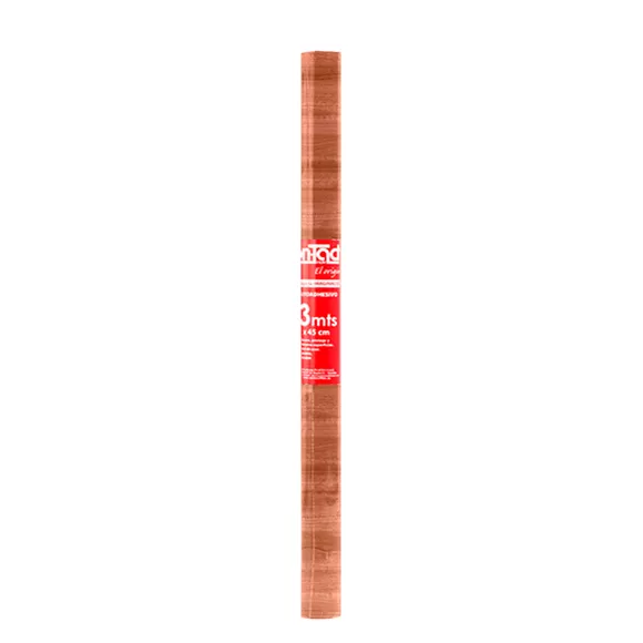 Rollo Adhesivo Contact Madera 3mts Nogal Claro