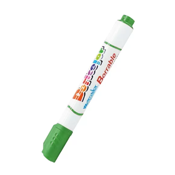 Marcador Doricolor Borrable Verde