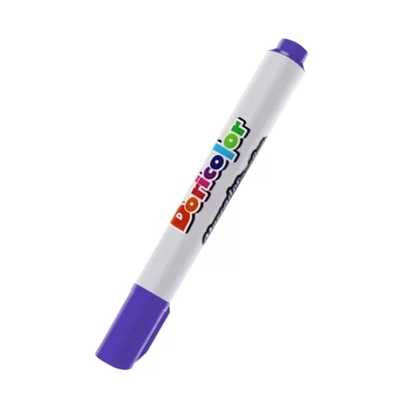 Marcador Doricolor Gráfico Morado