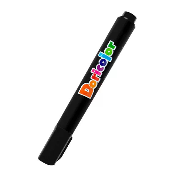 Marcador Doricolor Permanente Negro