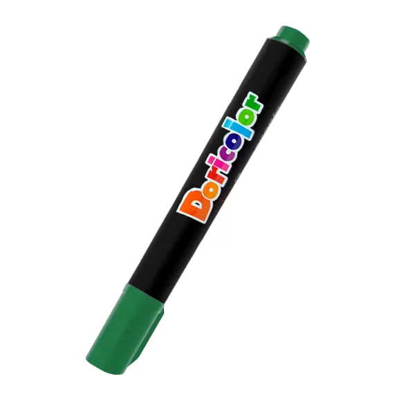 Marcador Doricolor Permanente Verde