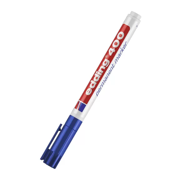 Marcador Edding Permanente 400 Azul