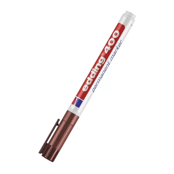 Marcador Edding Permanente 400 Café