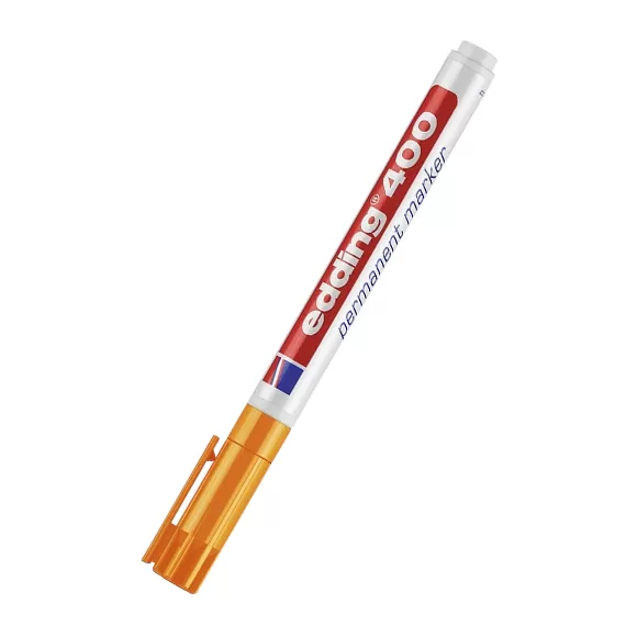 Marcador Edding Permanente 400 Naranja