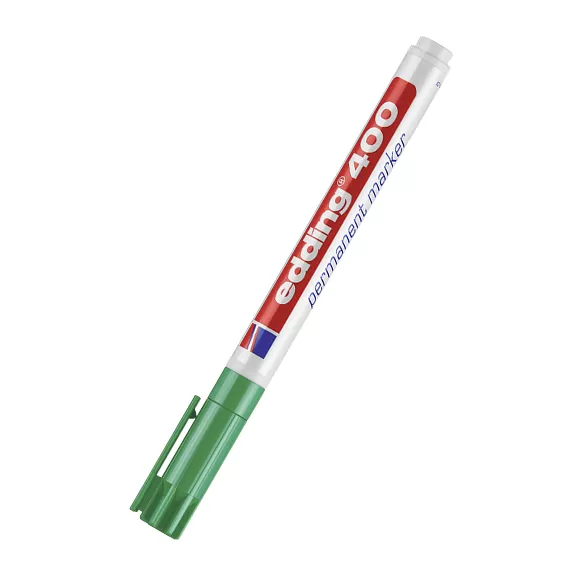 Marcador Edding Permanente 400 Verde