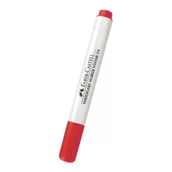 Marcador Faber Castell Winner 154 Rojo