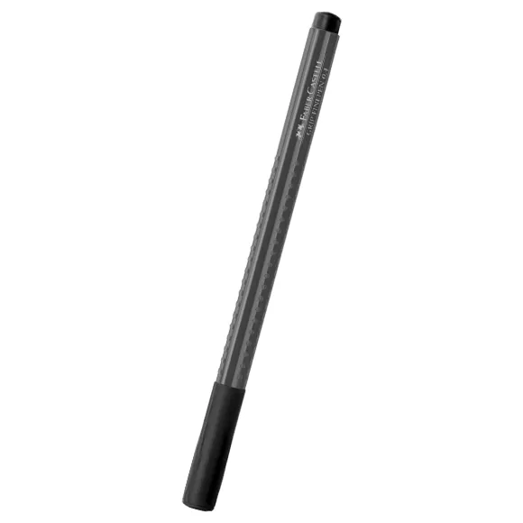 Micropunta Grip Finepen Faber Castell Negro