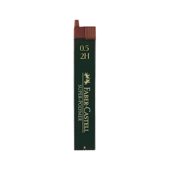 Minas Faber Castell 12 2h 0.5