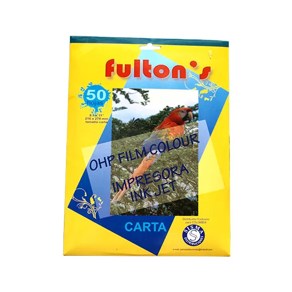 Acetato Proyección Carta X 50