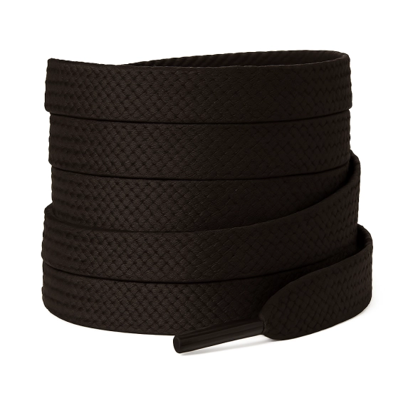 Cordón Tenis Plano 120cm Café Oscuro