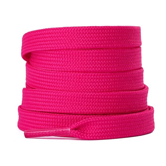 Cordón Tenis Plano 120cm Fucsia