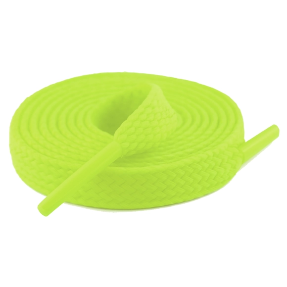 Cordón Tenis Plano 60cm Amarillo Néon