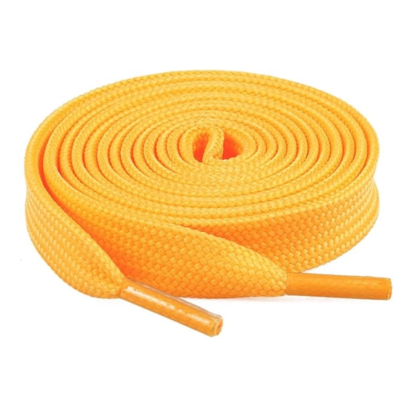 Cordón Tenis Plano 90cm Amarillo Oro