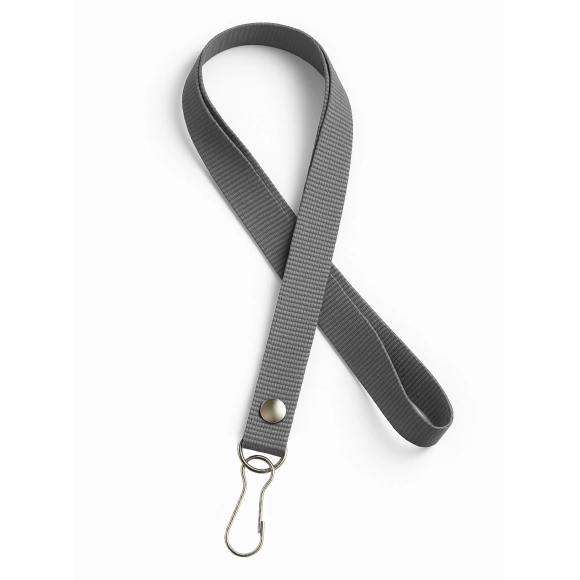 Cordón Reata Porta Carnet Gris
