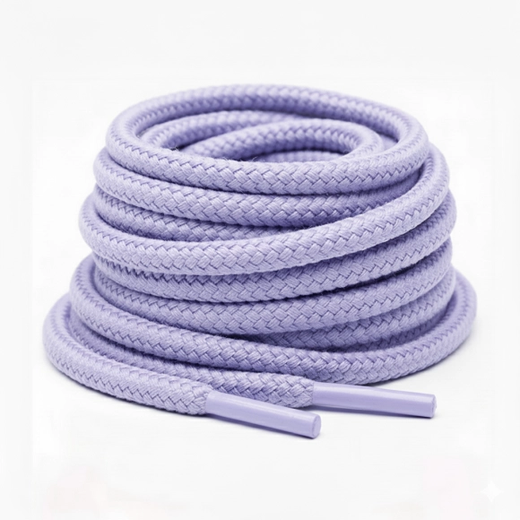 Cordón Tenis Redondo 120cm Lila