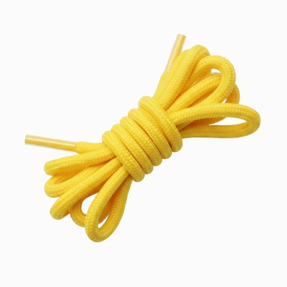 Cordón Tenis Redondo 40cm Amarillo