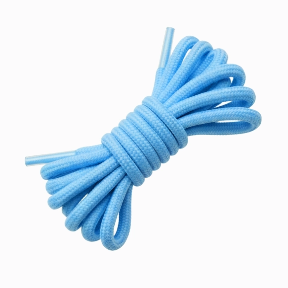 Cordón Tenis Redondo 40cm Azul Cielo