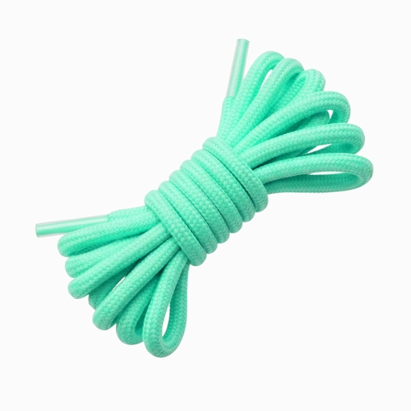 Cordón Tenis Redondo 40cm Verde Menta