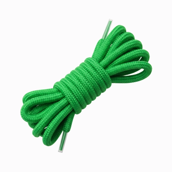 Cordón Tenis Redondo 40cm Verde