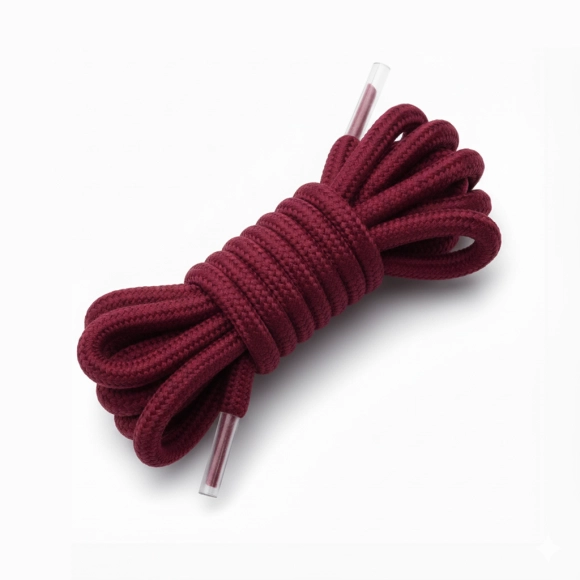 Cordón Tenis Redondo 40cm Vinotinto