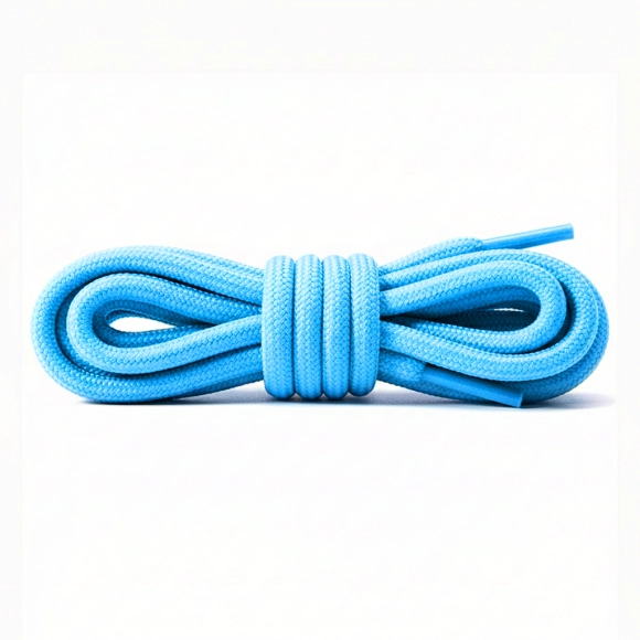 Cordón Tenis Redondo 60cm Azul Cielo