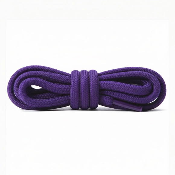Cordón Tenis Redondo 60cm Morado