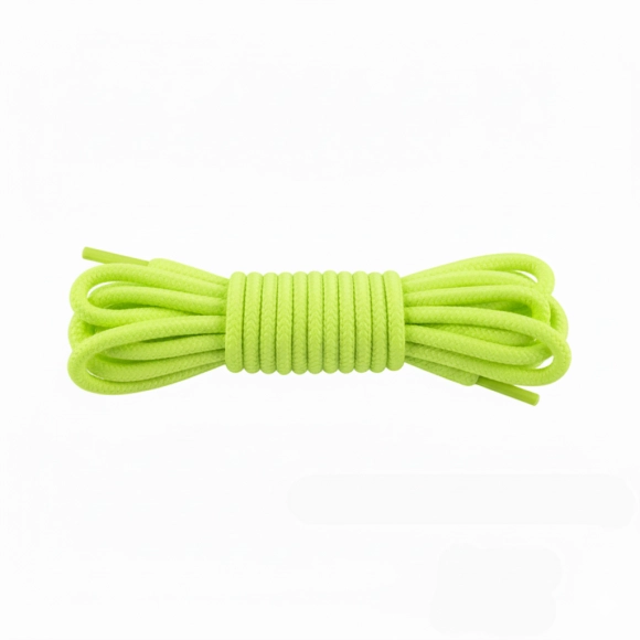 Cordón Tenis Redondo 90cm Amarillo Néon