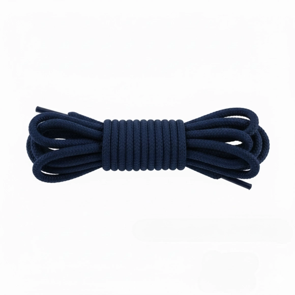 Cordón Tenis Redondo 90cm Azul Oscuro